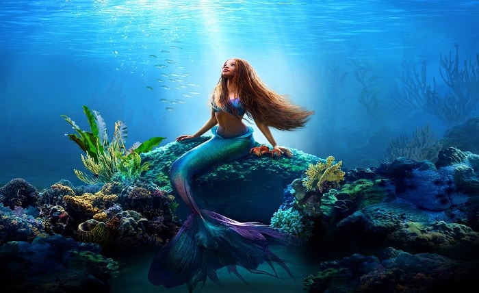 Cast of The Little Mermaid 2023 Flounder