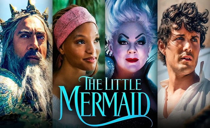 Cast of The Little Mermaid 2023