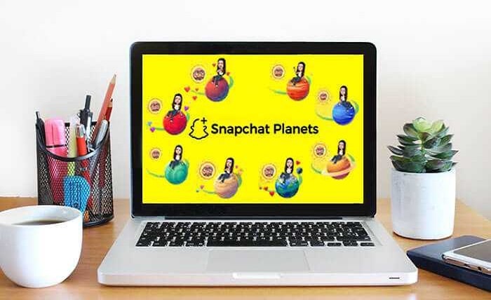 snapchat planets